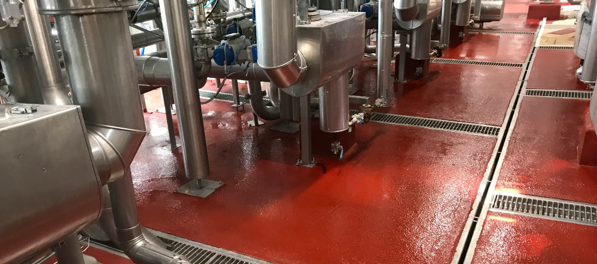 Waterproof system in industrial floor-1