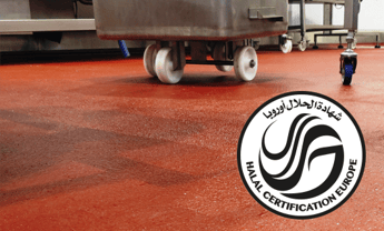 Halal certified Ucrete flooring