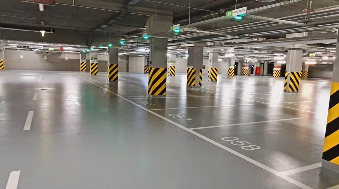 Systemy Parkingowe cz.2 - parking podziemny - RENOWACJA